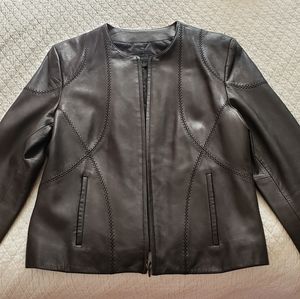 Siena Studio Black Leather Jacket